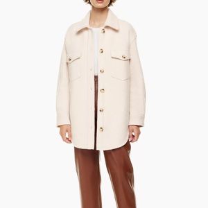 Aritzia Wilfred Free The Ganna Shirt jacket / never worn /size M